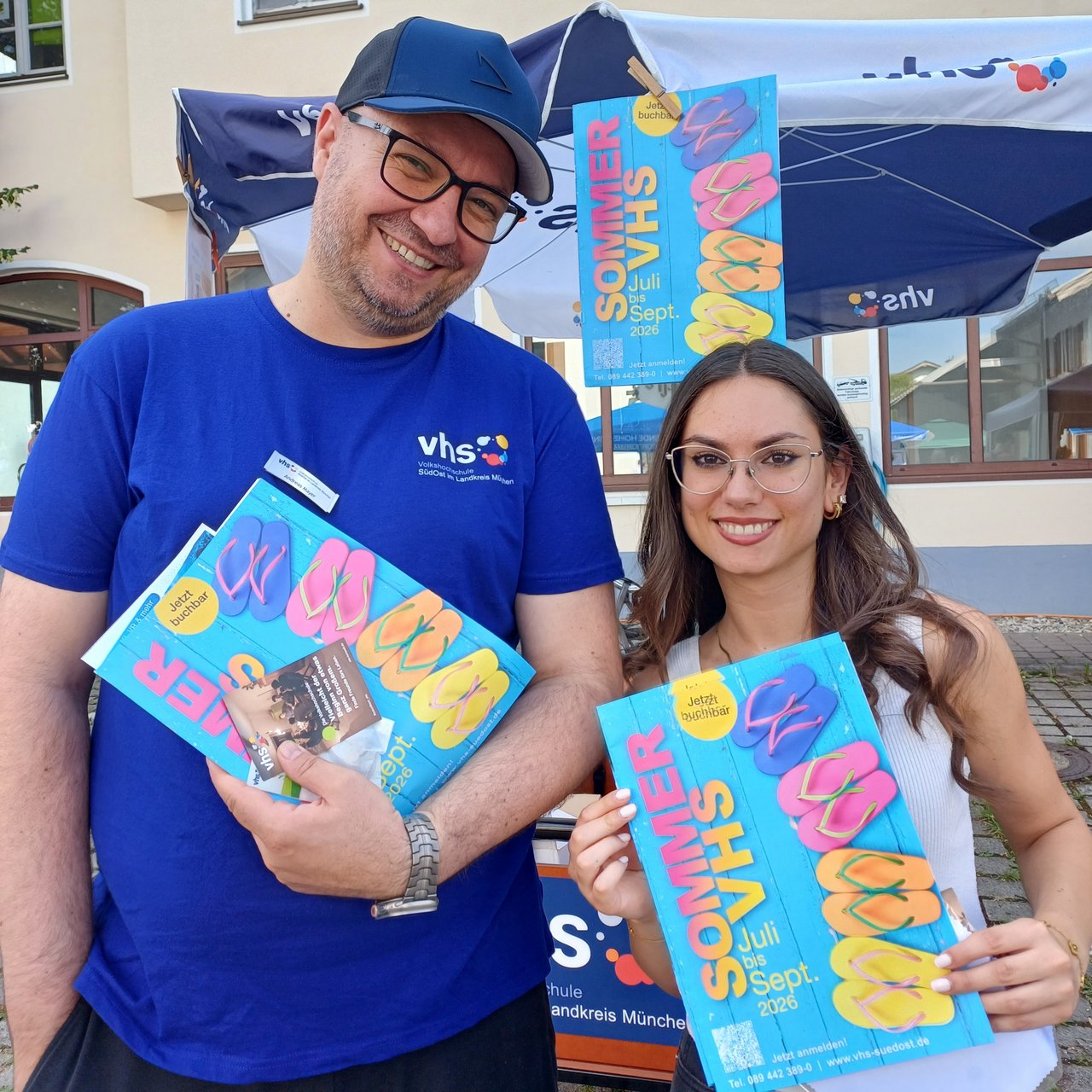 auf dem Hohenbrunner Straßenfest